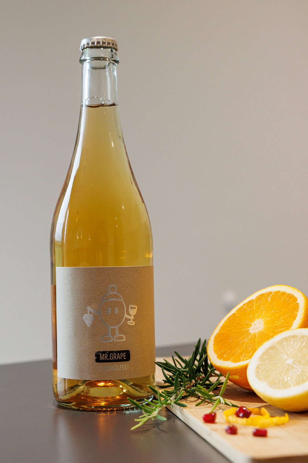 Genussidee Mr. Grape als winterlicher Cocktail